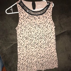 Cheetah print tank